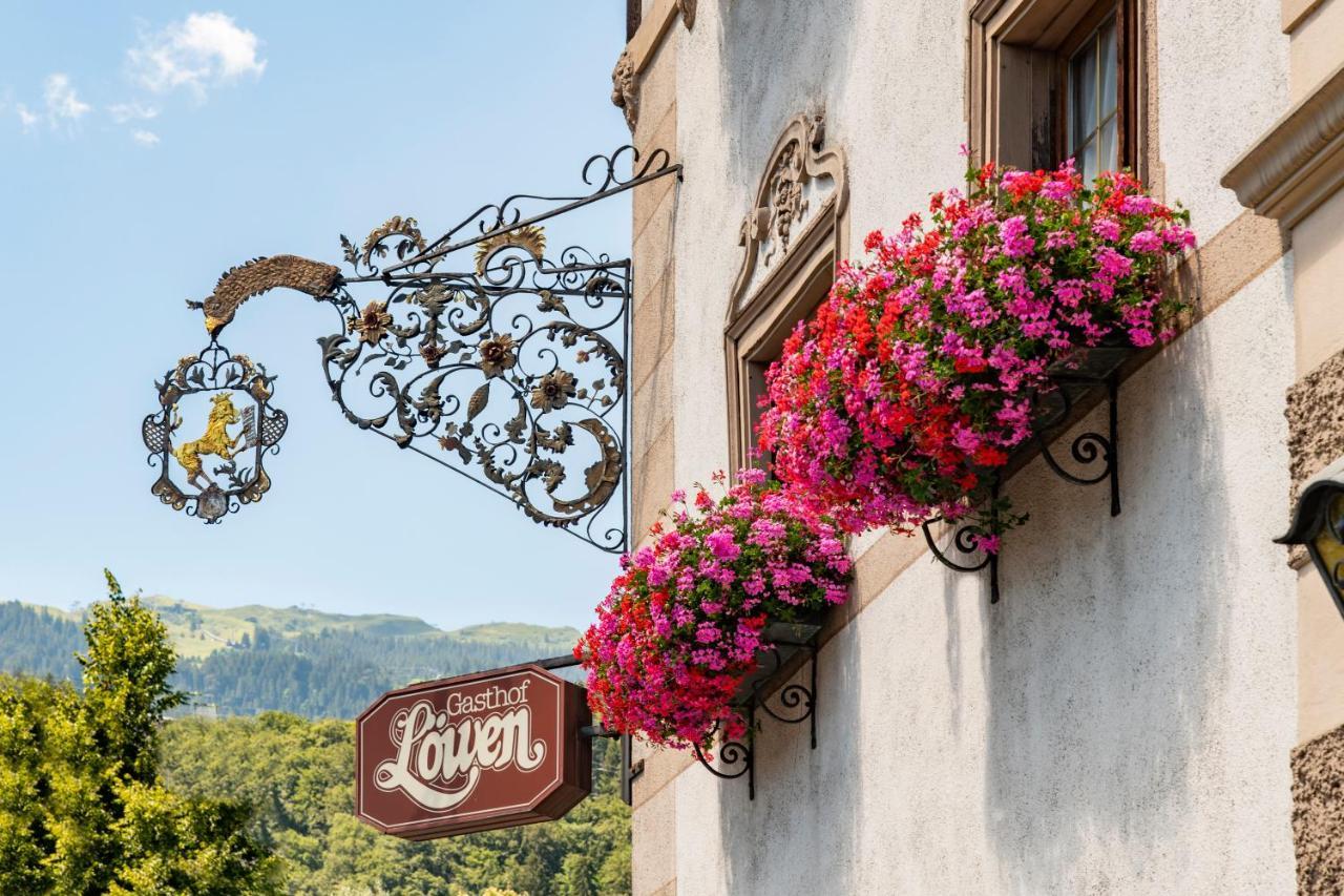 Gasthof Loewen Schruns Exterior foto